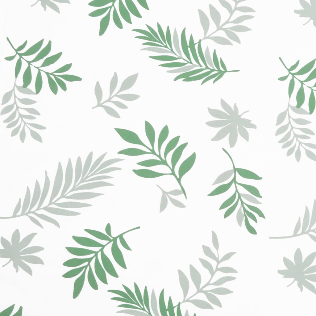Jastuci za stolice 2 kom s uzorkom lišća 50x50x7 cm od tkanine