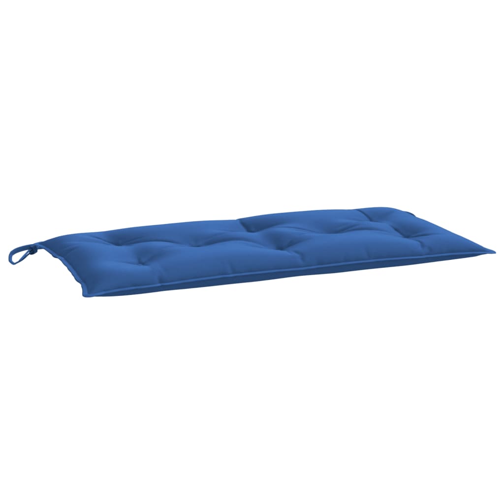 Jastuk za vrtnu klupu plavi 100 x 50 x 7 cm od tkanine Oxford