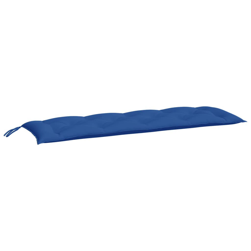 Jastuk za vrtnu klupu plavi 150 x 50 x 7 cm od tkanine Oxford