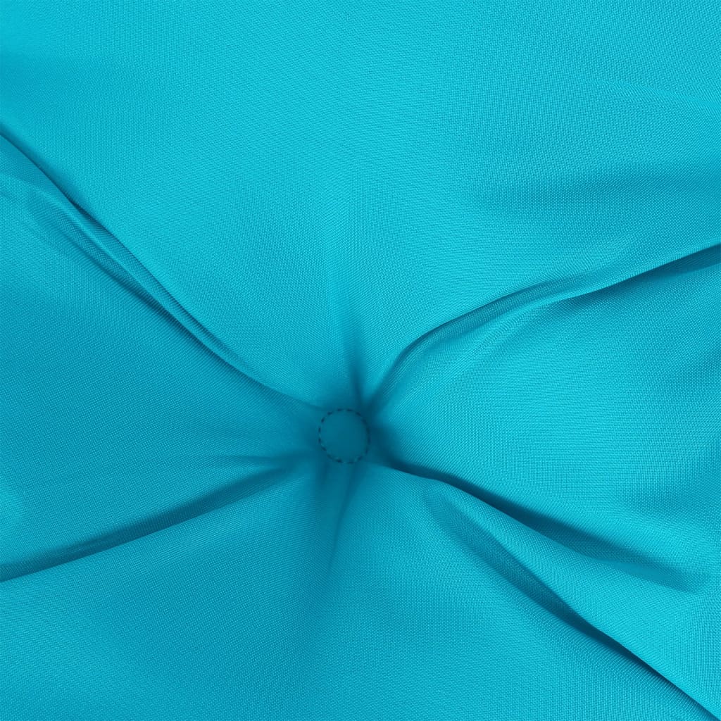 Jastuk za vrtnu klupu tirkizni 200 x 50 x 7 cm od tkanine