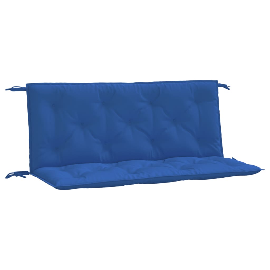 Jastuci za vrtnu klupu 2 kom plavo 120x50x7 cm tkanine Oxford