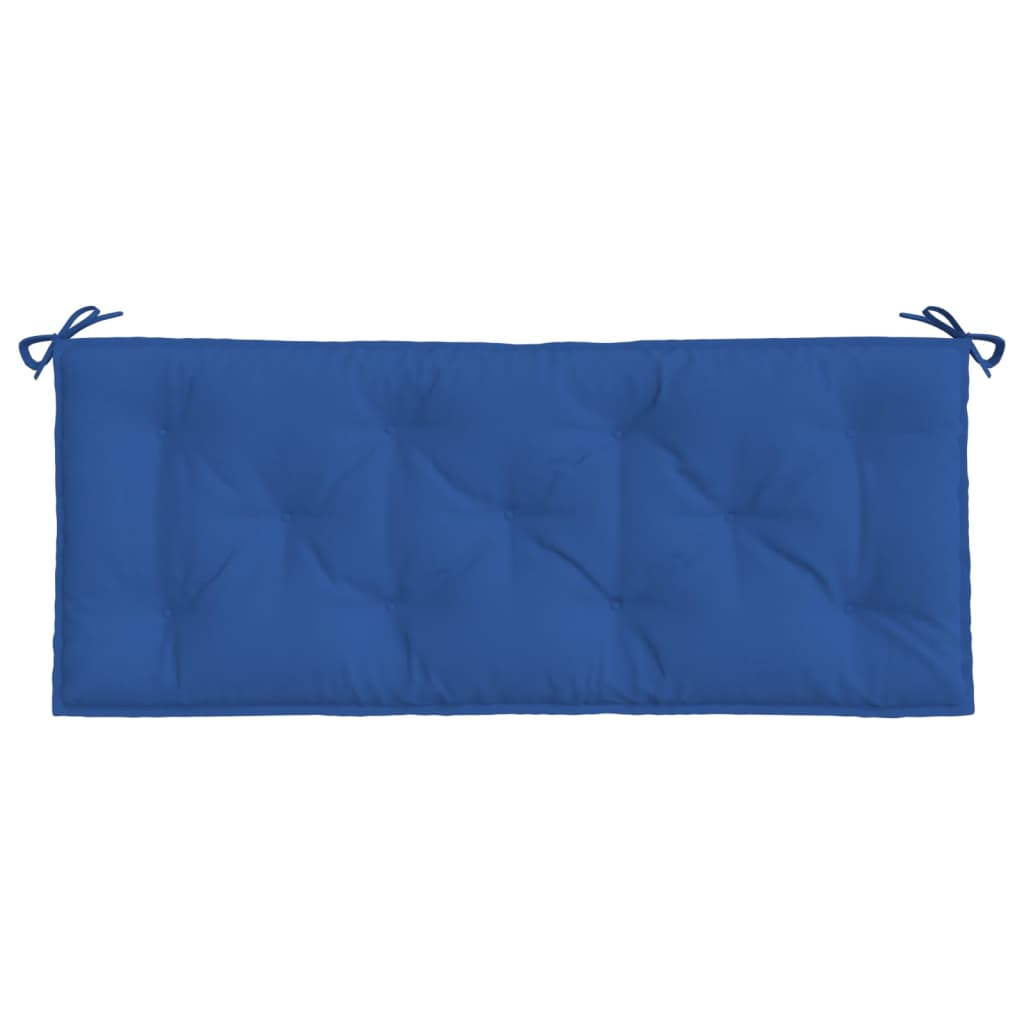 Jastuci za vrtnu klupu 2 kom plavo 120x50x7 cm tkanine Oxford
