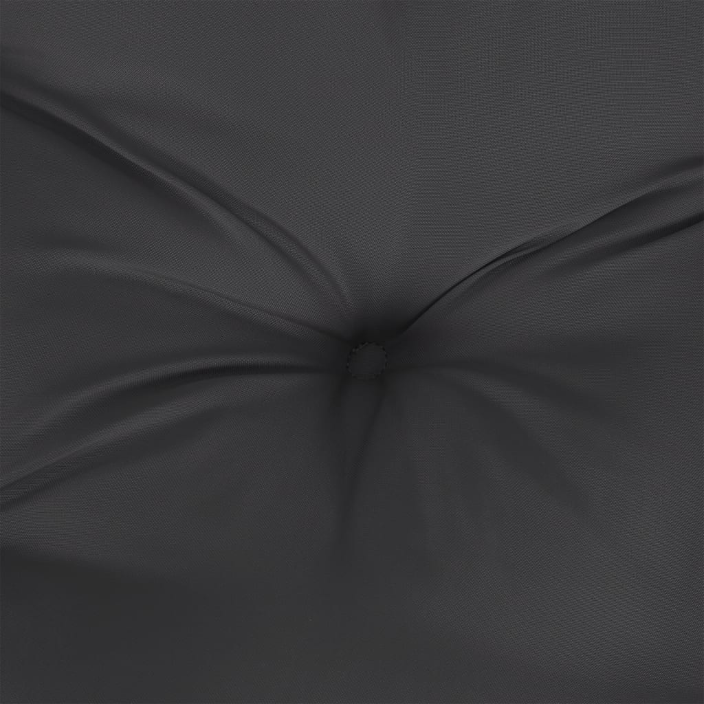 Jastuci za vrtnu klupu 2 kom crno 150x50x7 cm tkanine Oxford
