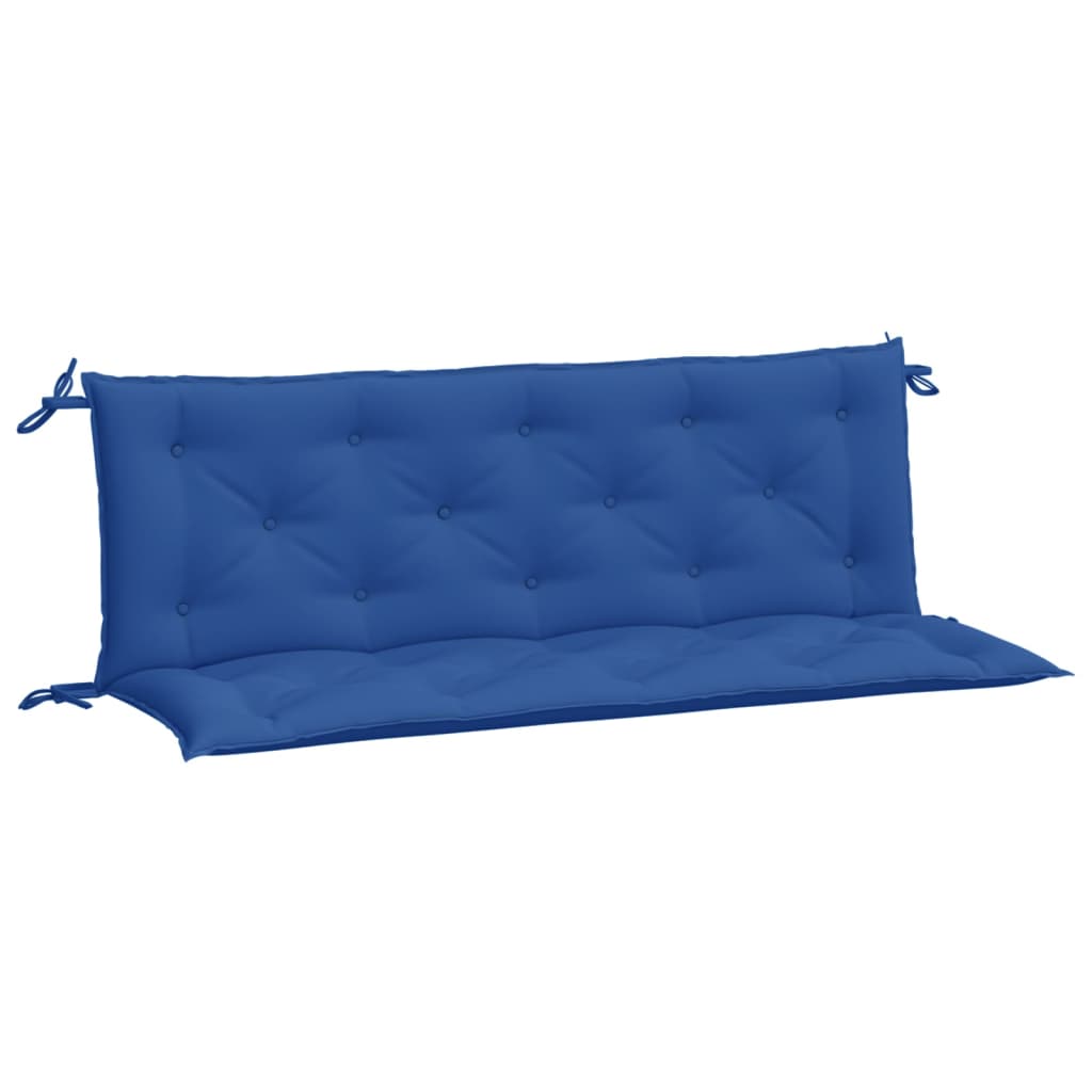 Jastuci za vrtnu klupu 2 kom plavo 150x50x7 cm tkanine Oxford