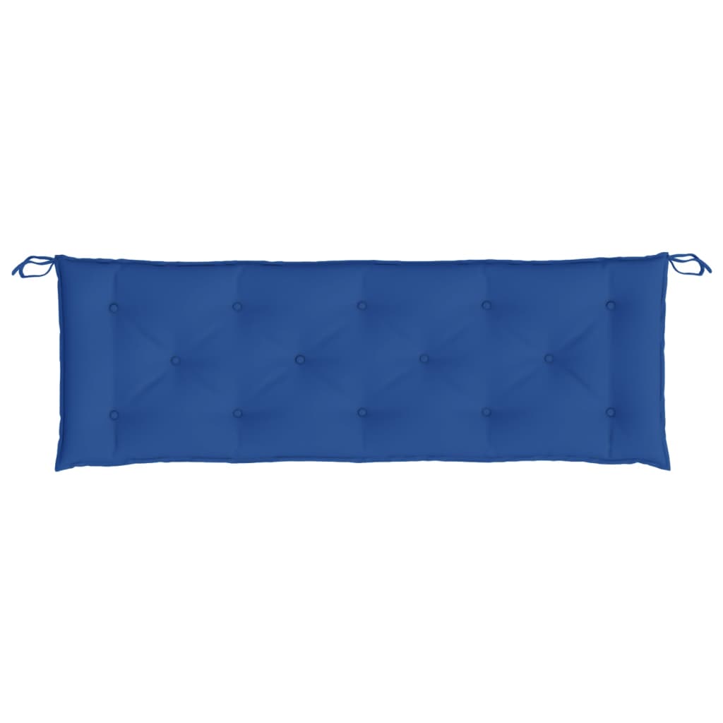 Jastuci za vrtnu klupu 2 kom plavo 150x50x7 cm tkanine Oxford