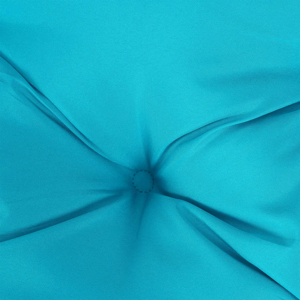Jastuci za vrtnu klupu 2 kom tirkizni 200x50x7 cm od tkanine