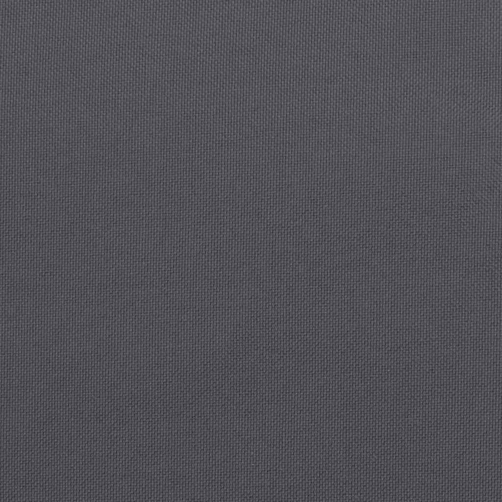 Paletni podni jastuk od tkanine 60x60x9,5 cm antracit