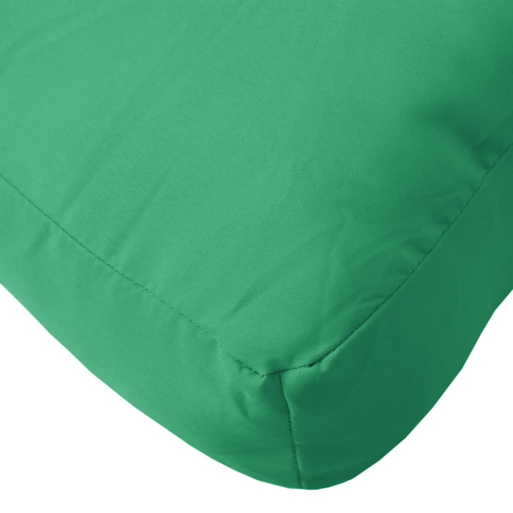 Jastuk za palete zeleni 60x60x9,5 cm od tkanine Oxford