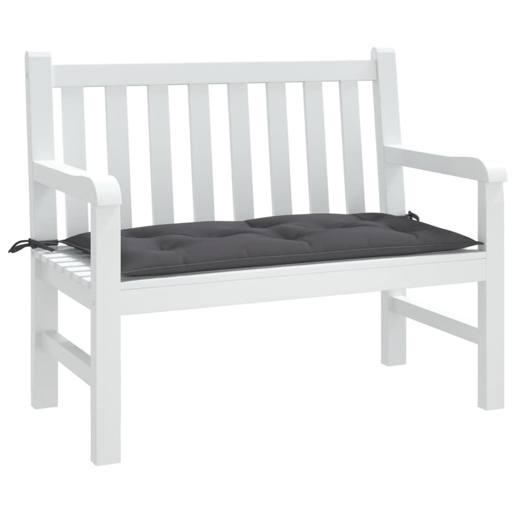 Jastuk za vrtnu klupu antracit 110 x 50 x 7 cm tkanina Oxford