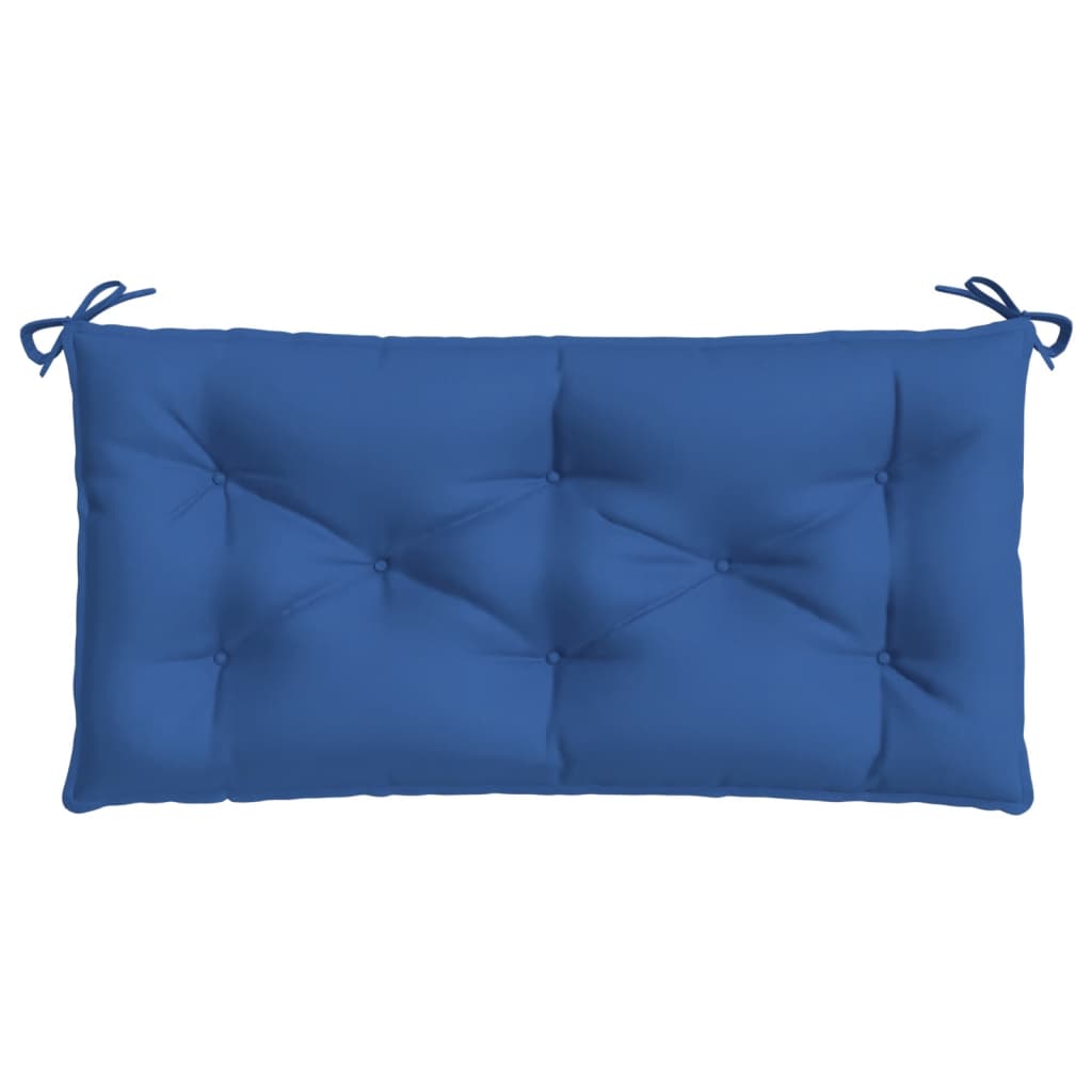 Jastuk za vrtnu klupu plavi 110 x 50 x 7 cm od tkanine Oxford