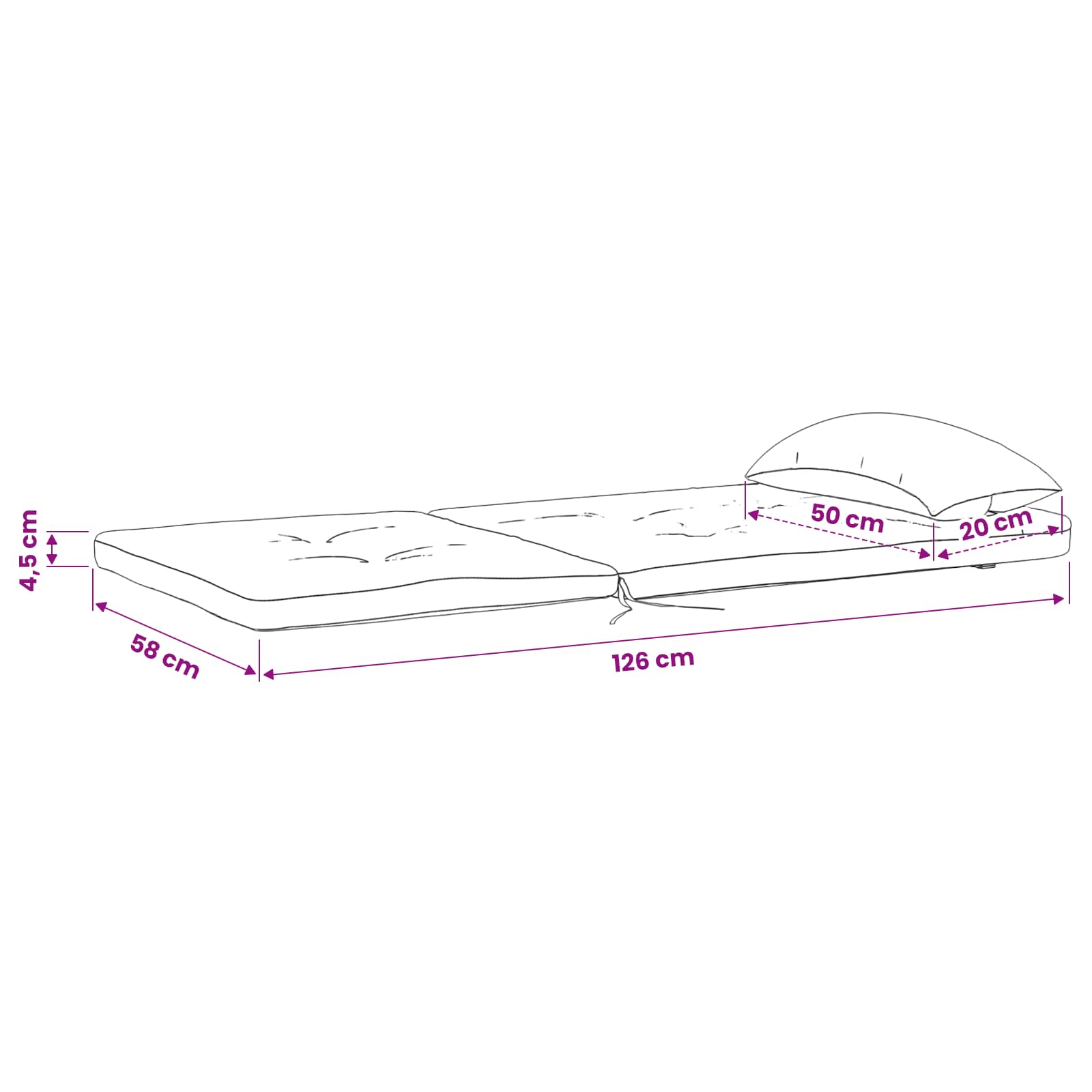 Jastučići za stolice 2 pcs Crveno karo 58 x 77 x 4,5 cm