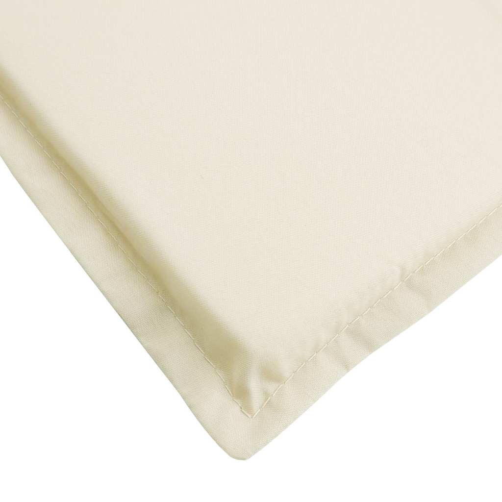 Jastuk za ležaljku krem 180x60x4 cm od tkanine Oxford