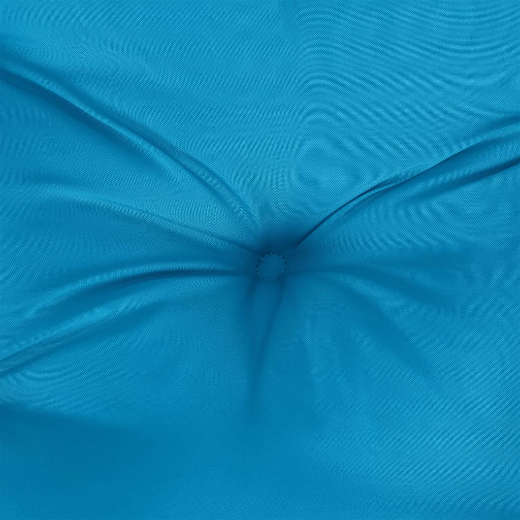 Okrugli jastuk svjetloplavi Ø 100 x 11 cm od tkanine Oxford