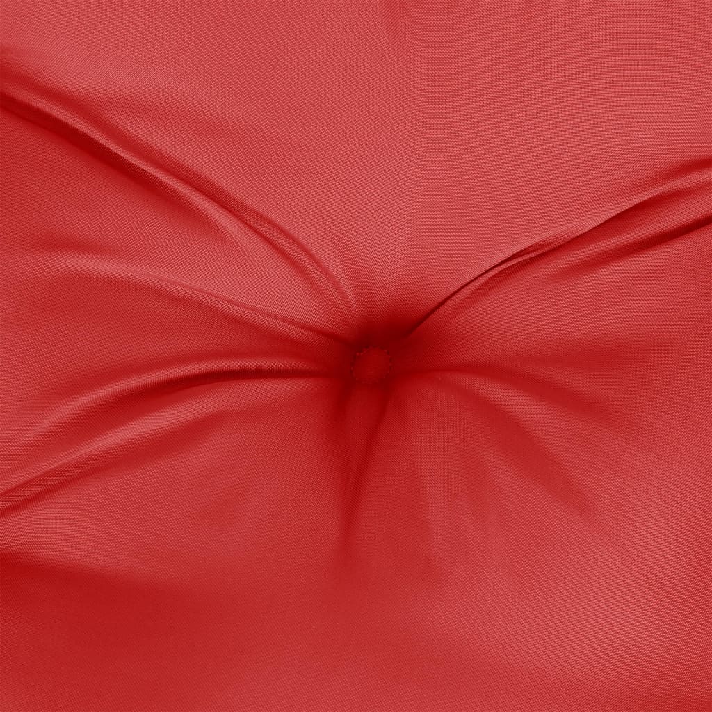 Okrugli jastuk crveni Ø 100 x 11 cm od tkanine Oxford