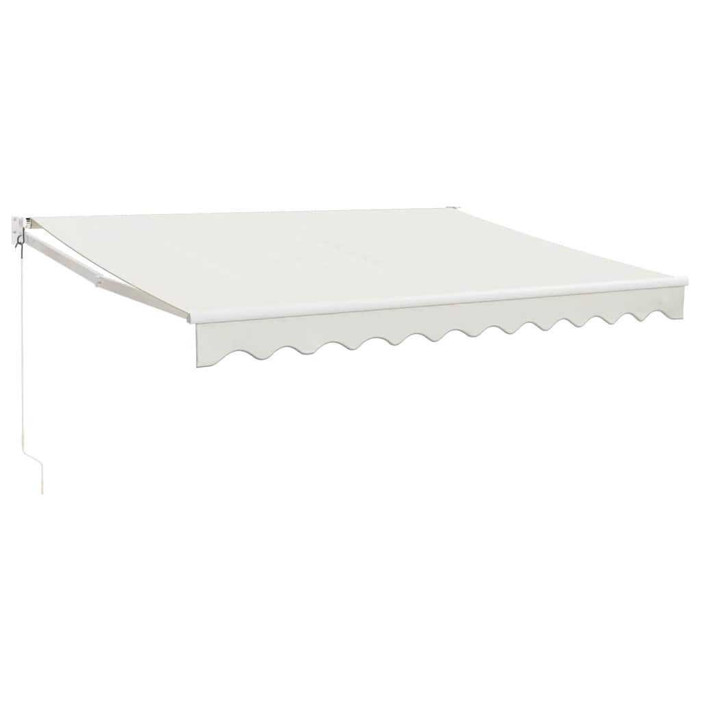 Tenda na uvlačenje krem 3 x 2,5 m od tkanine i aluminija
