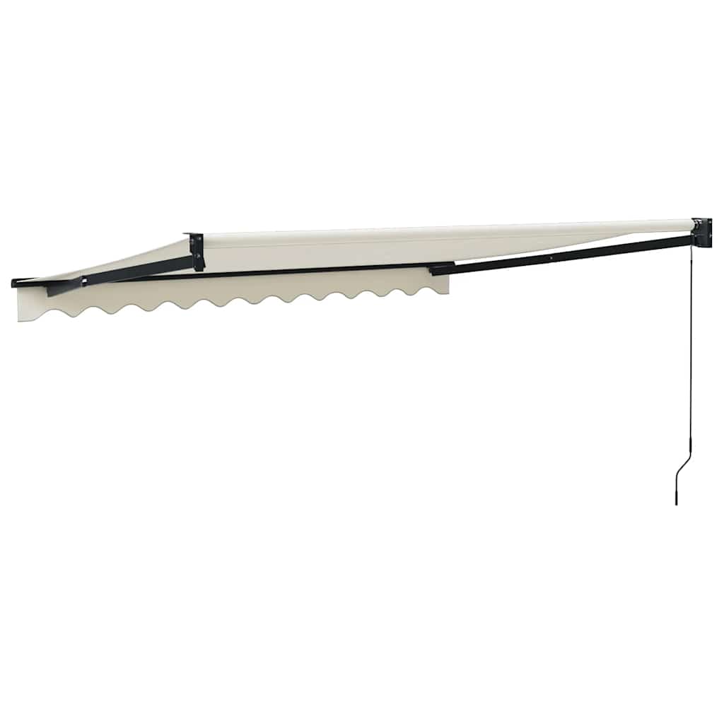 Tenda na uvlačenje krem 3 x 2,5 m od tkanine i aluminija