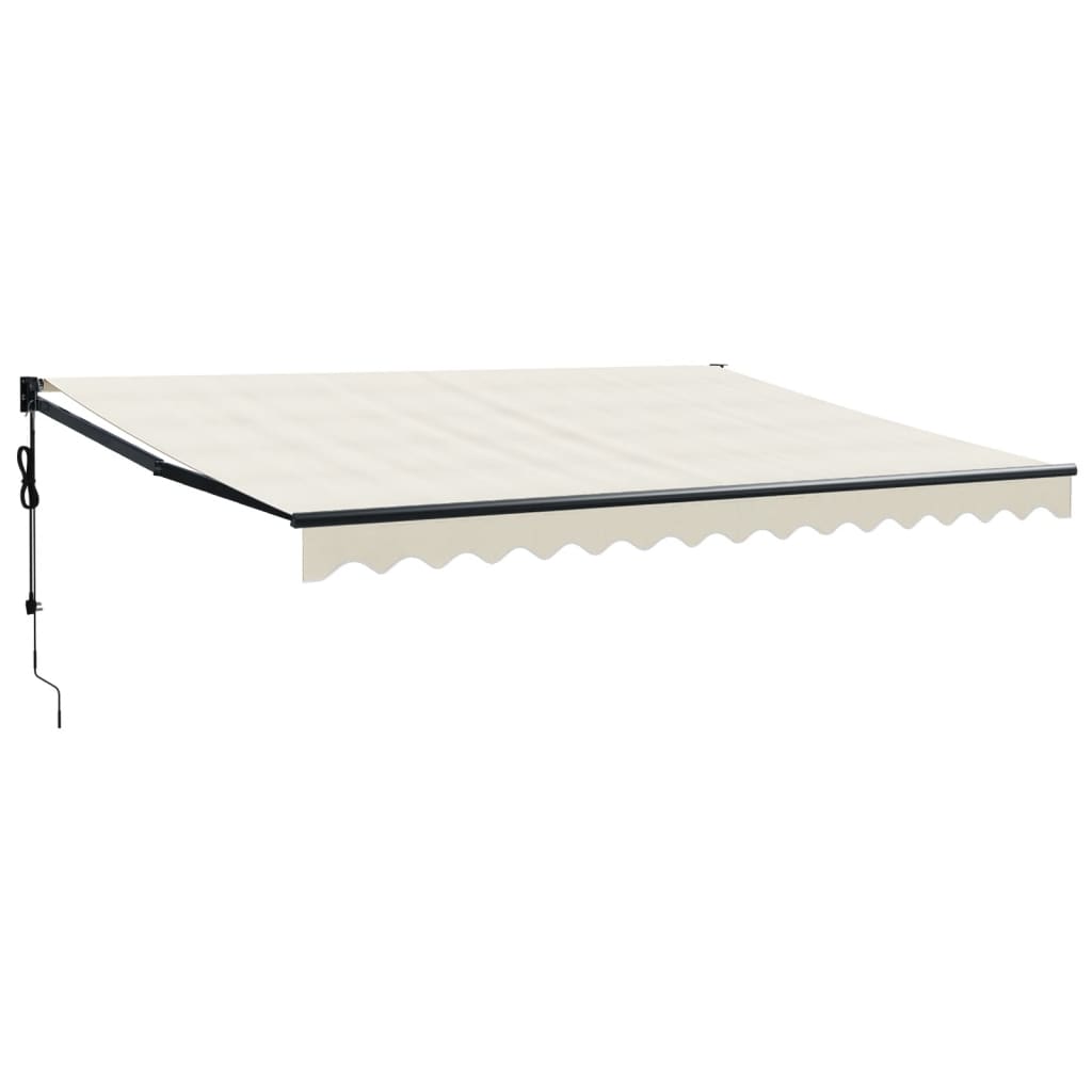Automatska tenda na uvlačenje krem 4,5 x 3 m
