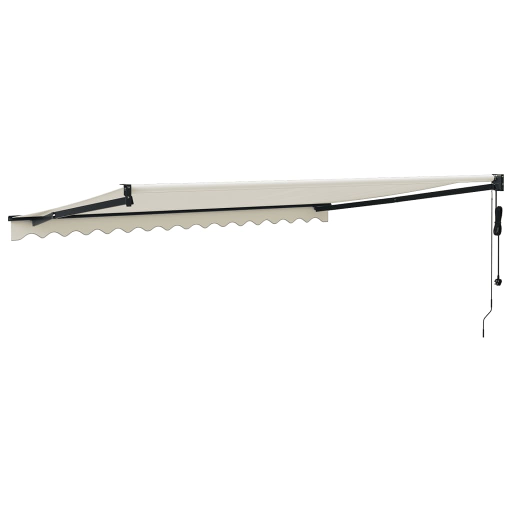 Automatska tenda na uvlačenje krem 4,5 x 3 m