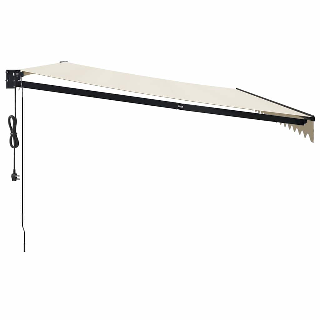 Automatska tenda na uvlačenje krem 5 x 3 m