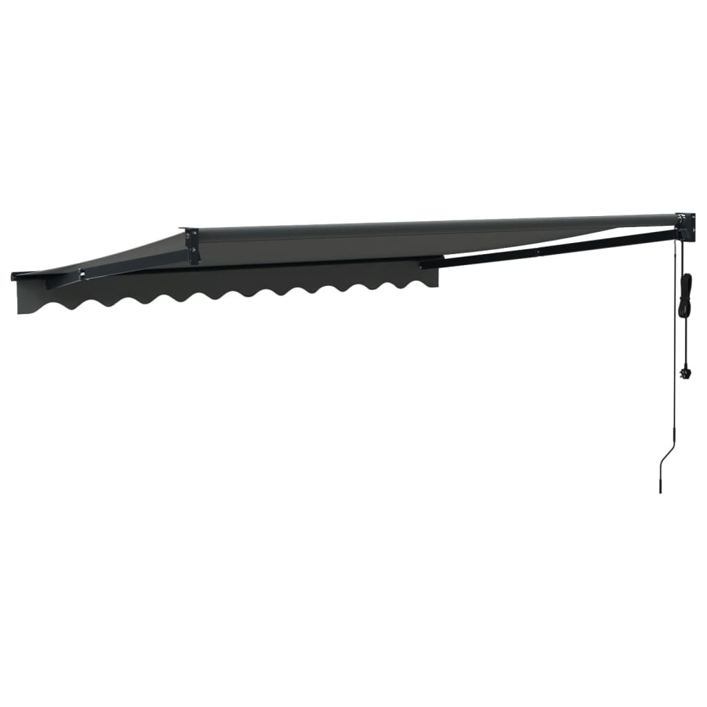 Automatska tenda na uvlačenje antracit 3 x 2,5 m