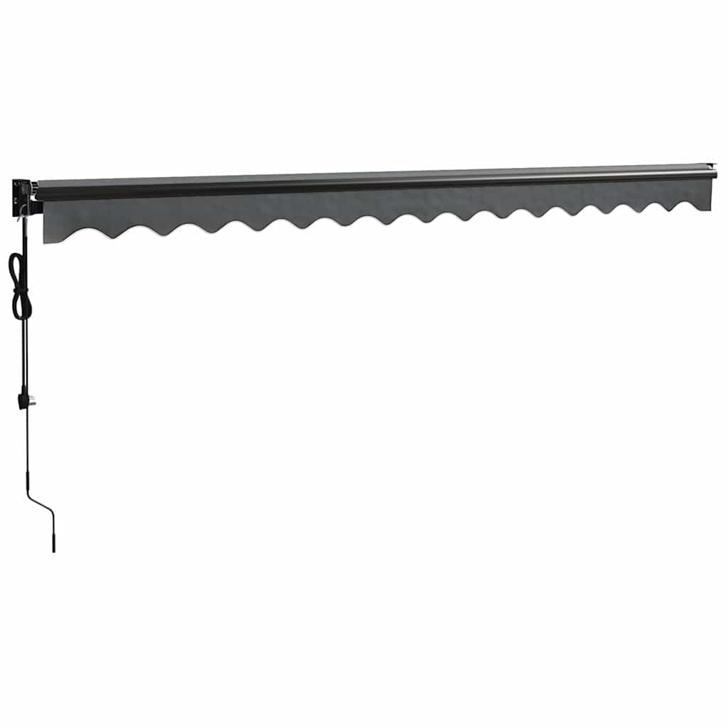 Automatska tenda na uvlačenje antracit 4 x 3 m