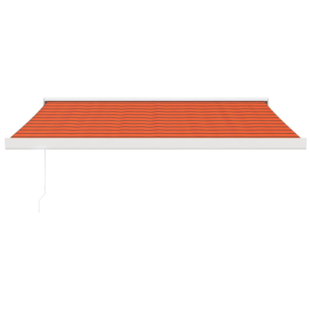 Tenda na uvlačenje narančasto-smeđa 3,5x2,5 m tkanina/aluminij