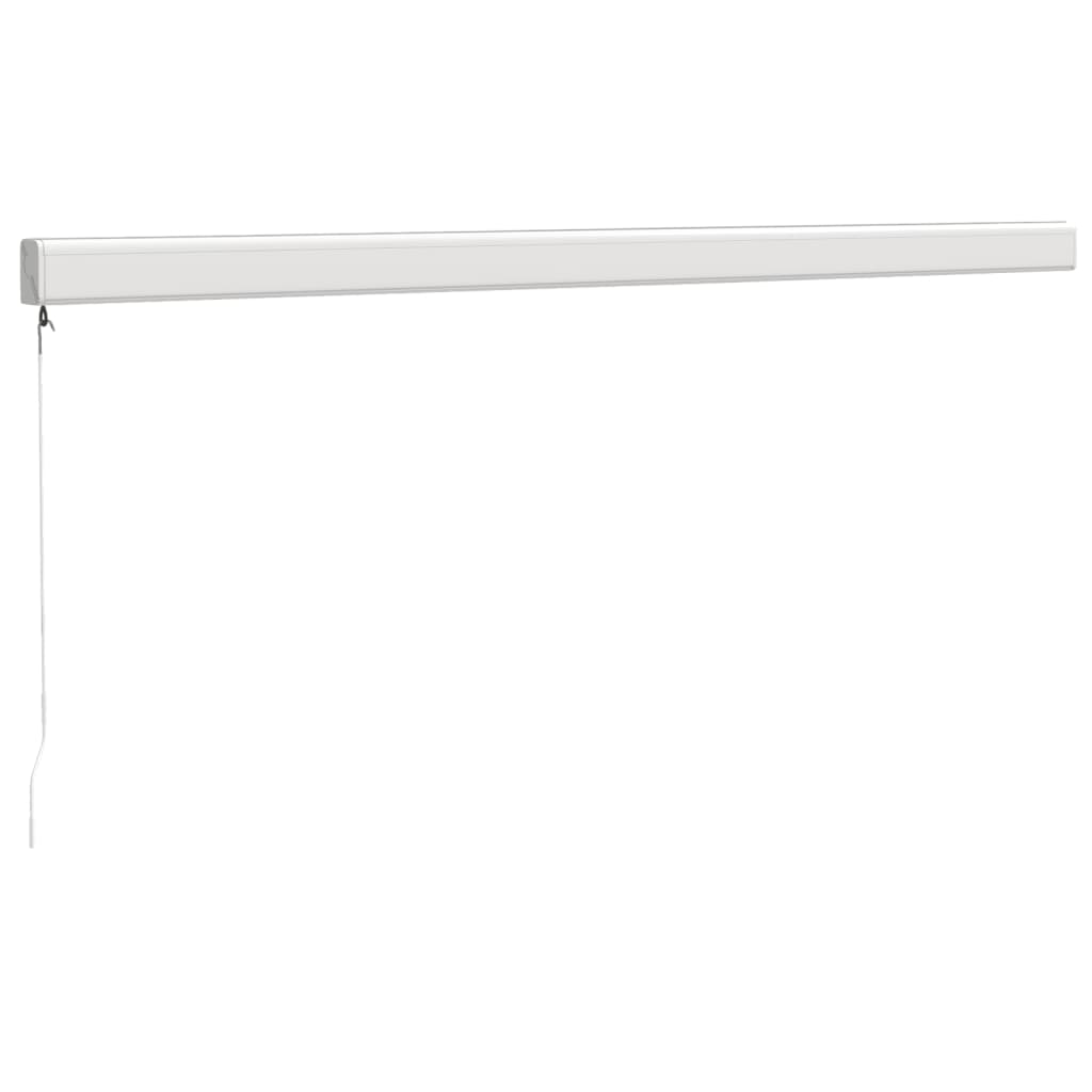 Tenda na uvlačenje narančasto-smeđa 4,5x3 m tkanina i aluminij