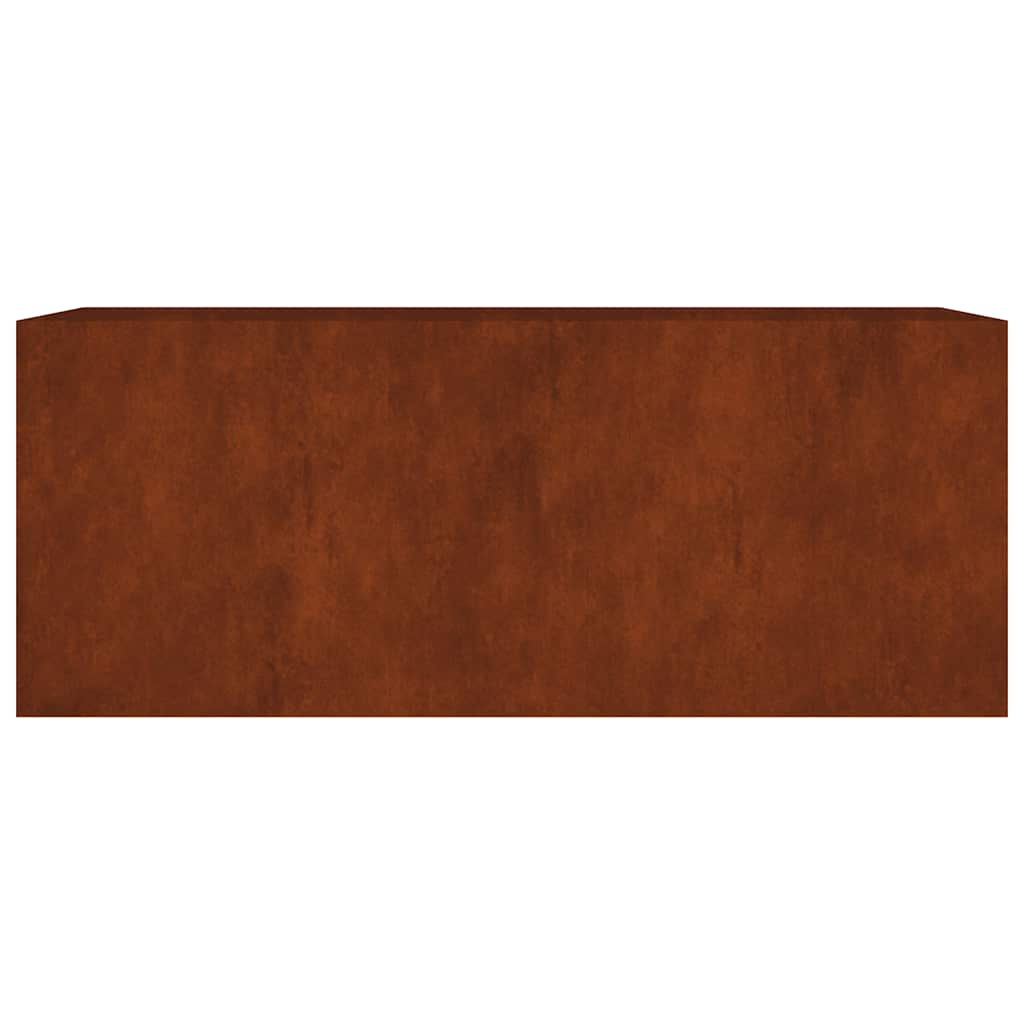 Povišena vrtna gredica 200 x 80 x 80 cm od čelika COR-TEN