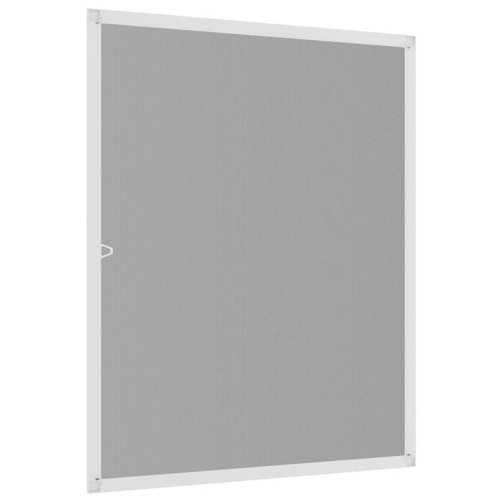 Prozorski zaslon protiv insekata bijeli 100 x 120 cm