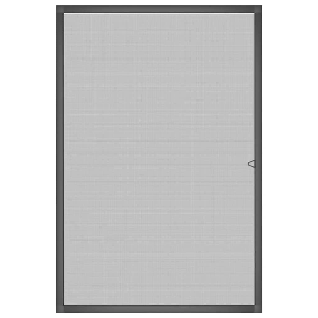 Prozorski zaslon protiv insekata antracit 80 x 120 cm