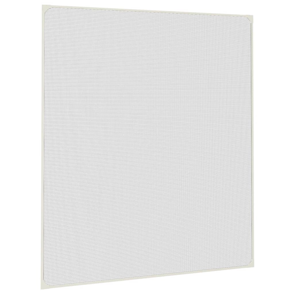 Magnetski prozorski zaslon protiv insekata bijeli 120 x 140 cm