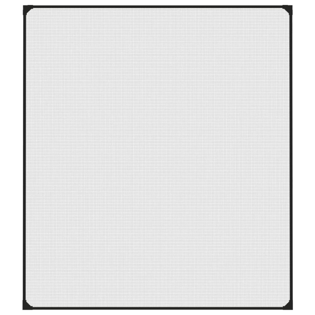 Magnetski prozorski zaslon protiv insekata antracit 130x150 cm