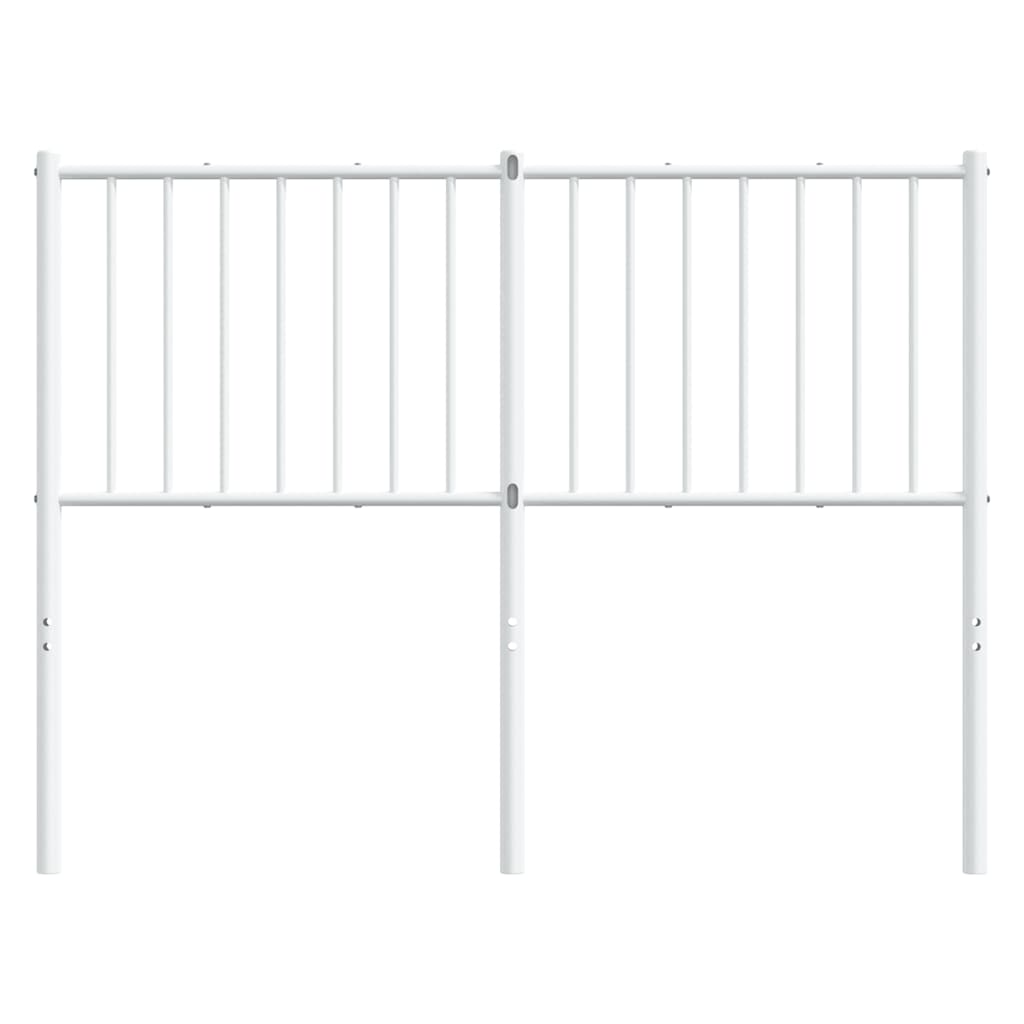 Metalno zamjensko uzglavlje bijelo 120 cm