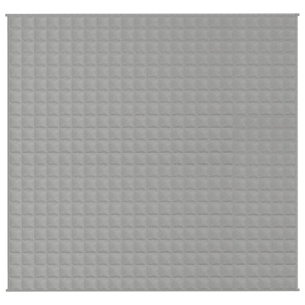 Teška deka siva 220x230 cm 11 kg od tkanine