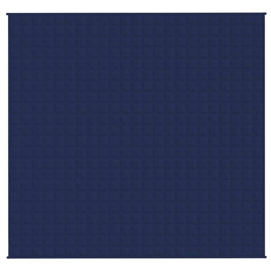 Teška deka plava 220x230 cm 15 kg od tkanine