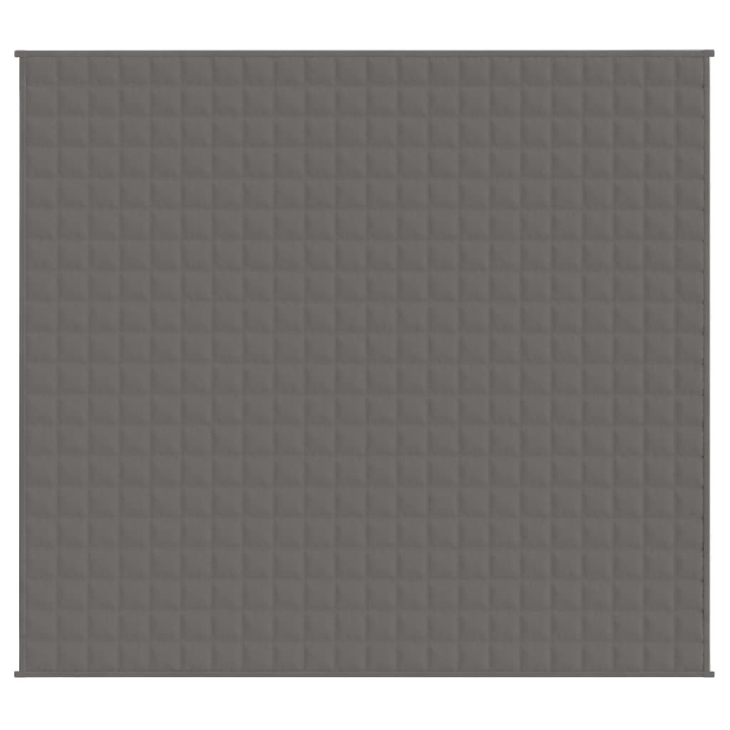 Teška deka siva 200x230 cm 13 kg od tkanine