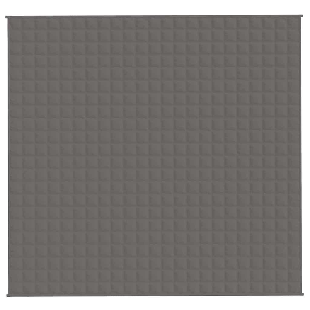 Teška deka siva 220x240 cm 11 kg od tkanine