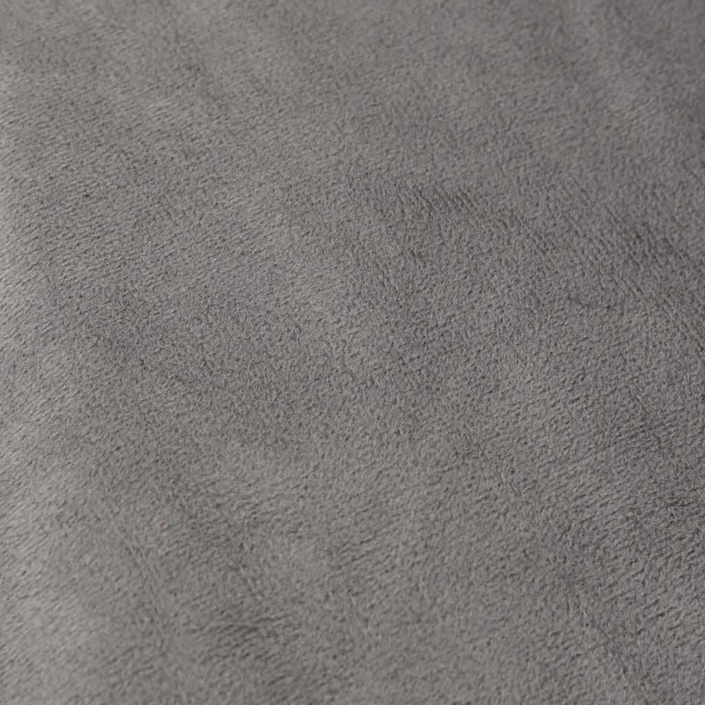 Teška deka s navlakom siva 140 x 200 cm 10 kg od tkanine