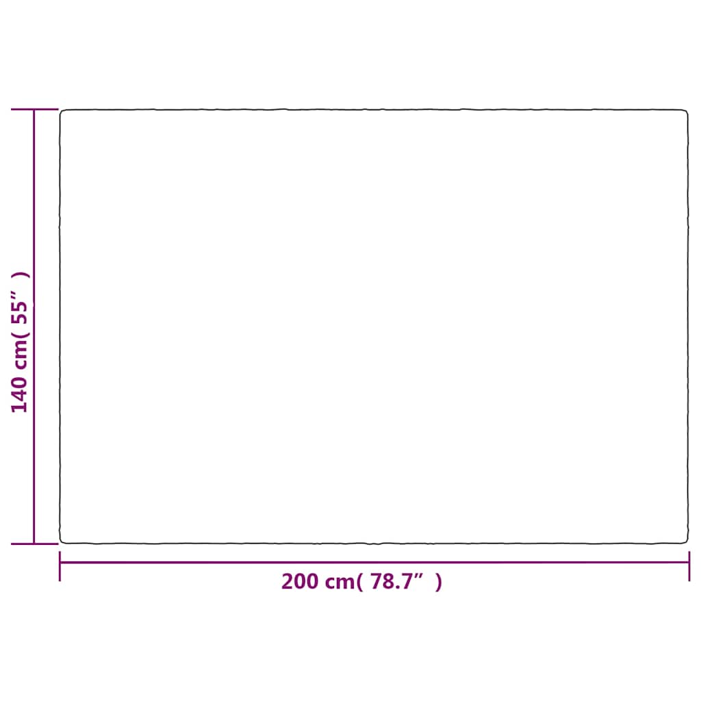 Teška deka s navlakom siva 140 x 200 cm 10 kg od tkanine