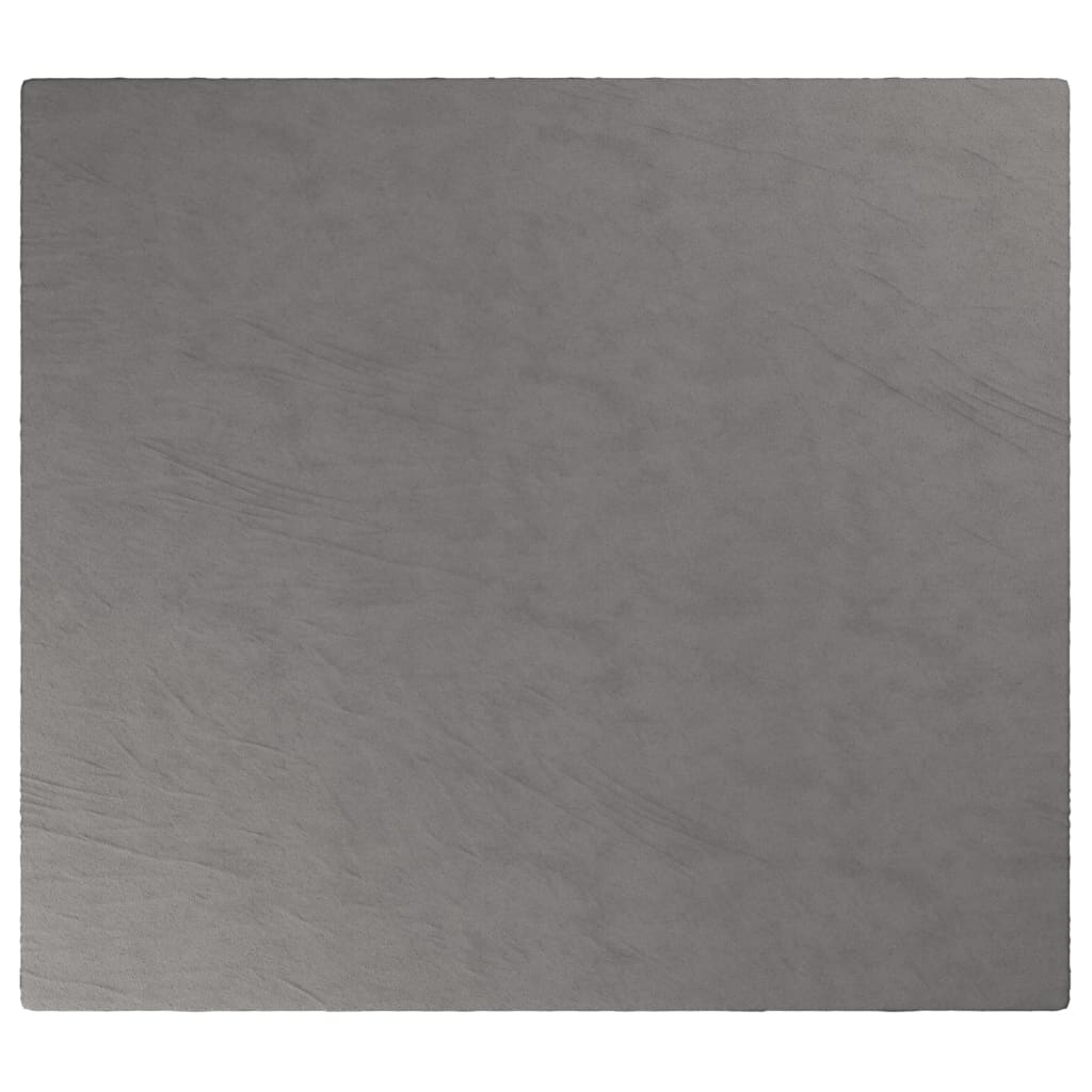 Teška deka s navlakom siva 200 x 230 cm 9 kg od tkanine