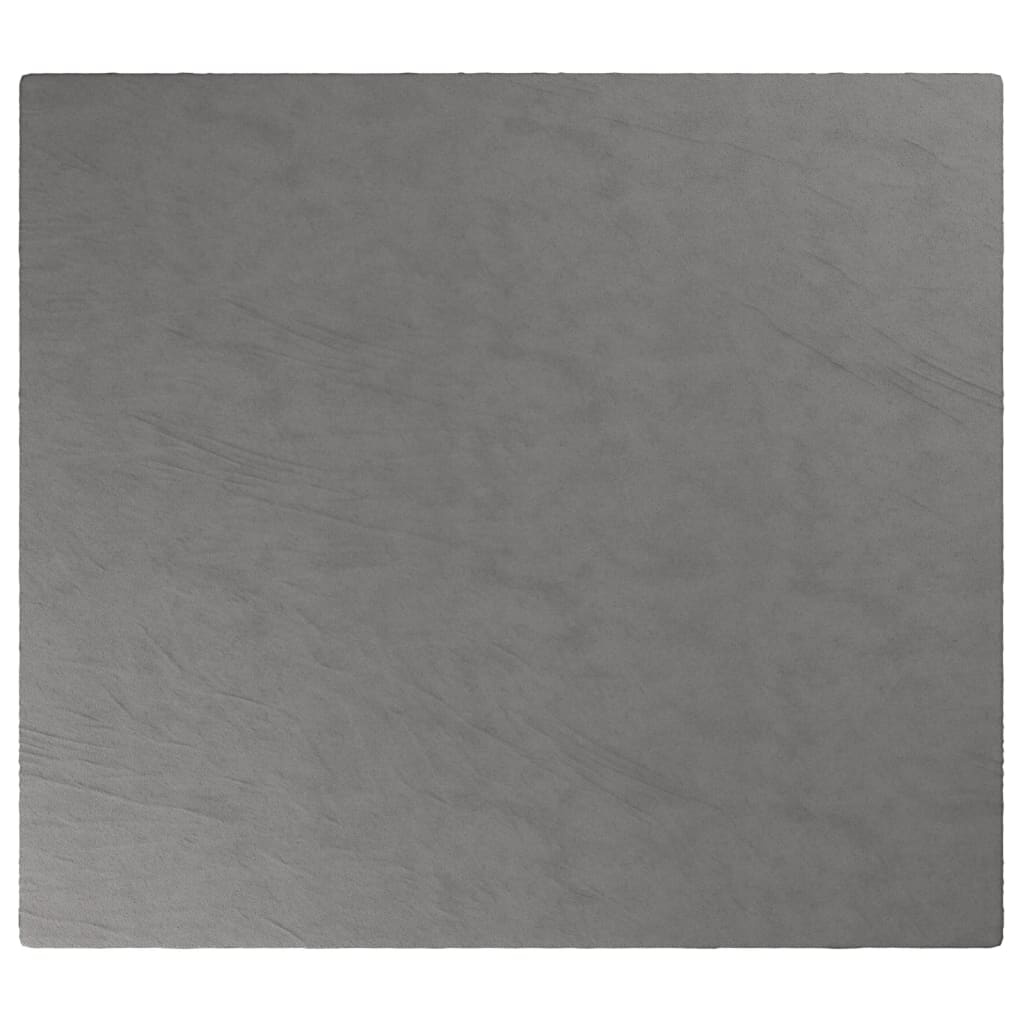 Teška deka s navlakom siva 200 x 220 cm 13 kg od tkanine