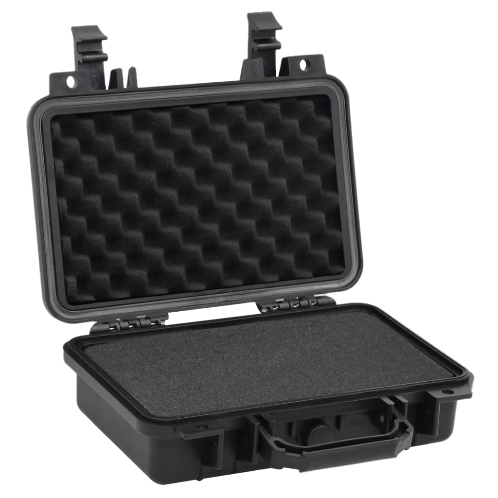 Prijenosni kovčeg crni 30x22x10 cm od PP-a