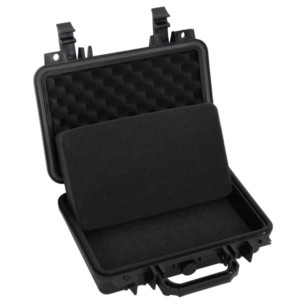 Prijenosni kovčeg crni 30x22x10 cm od PP-a