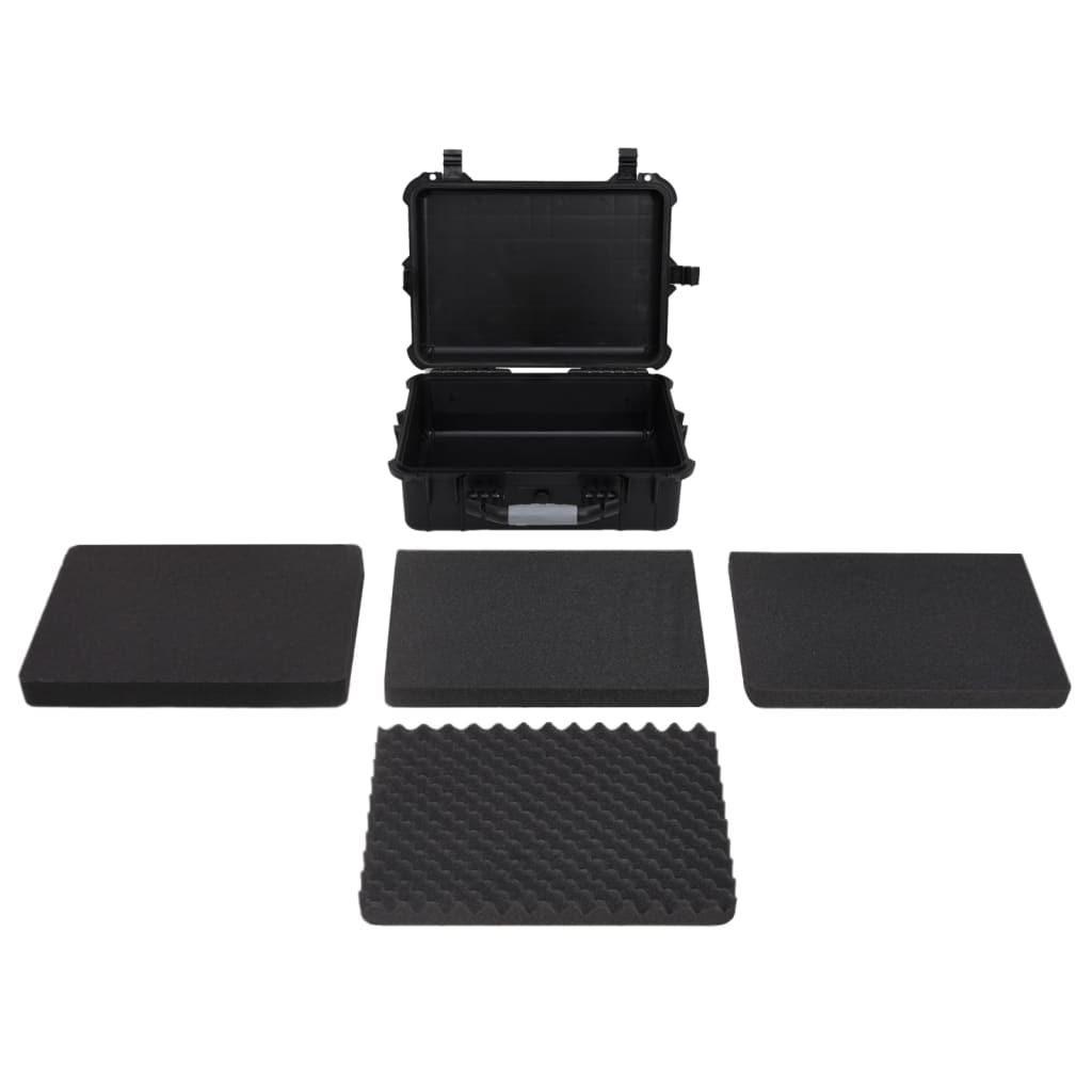 Prijenosni kovčeg crni 52x40x19 cm od PP-a