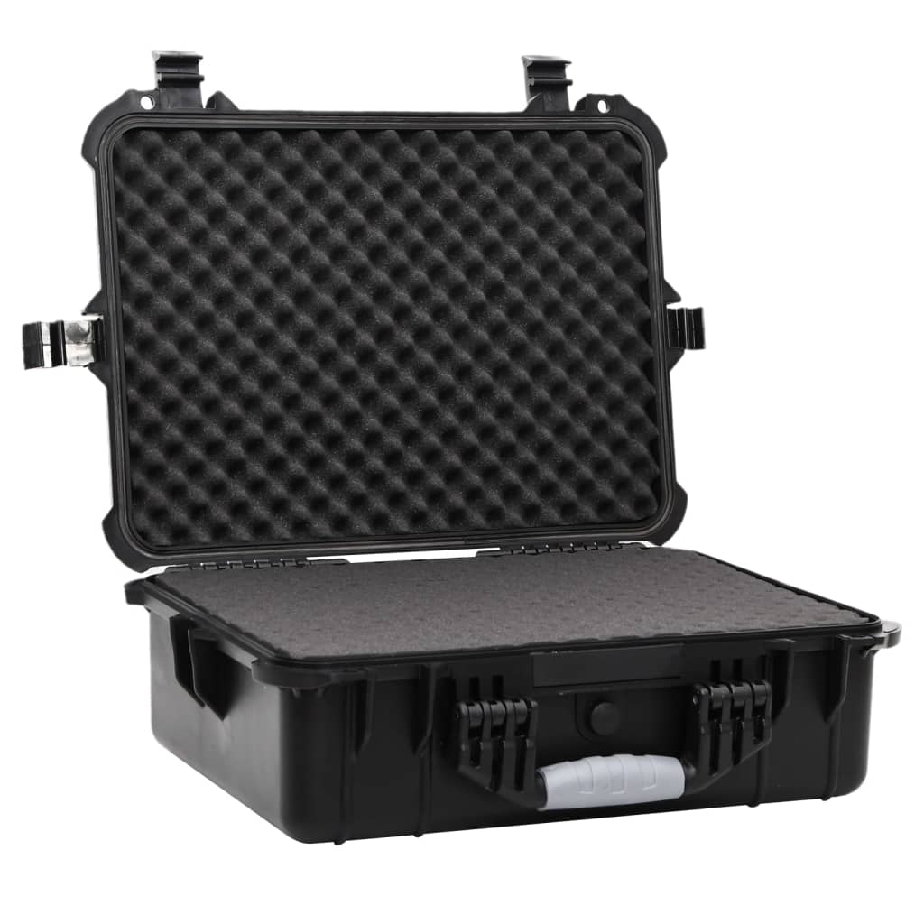 Prijenosni kovčeg crni 52x40x19 cm od PP-a
