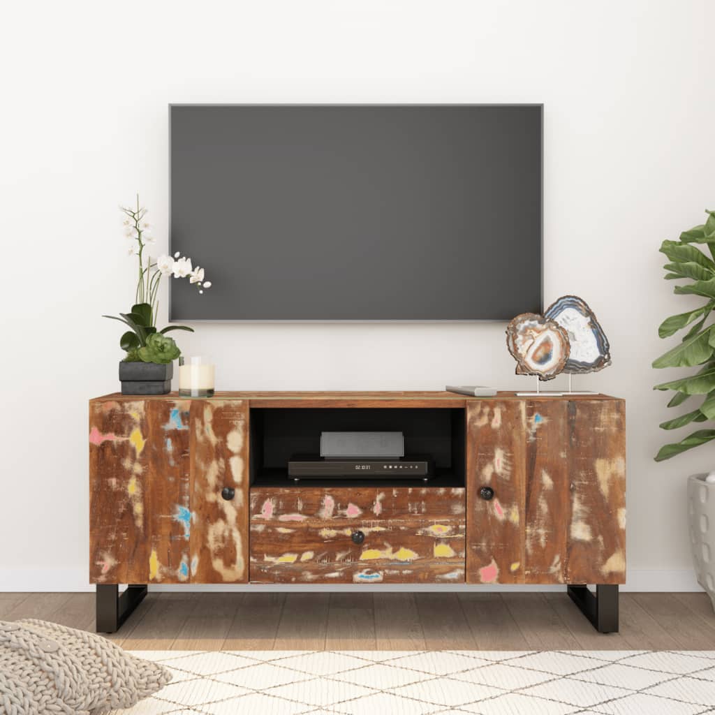 TV ormarić 105 x 33,5 x 46 od obnovljenog i konstruiranog drva