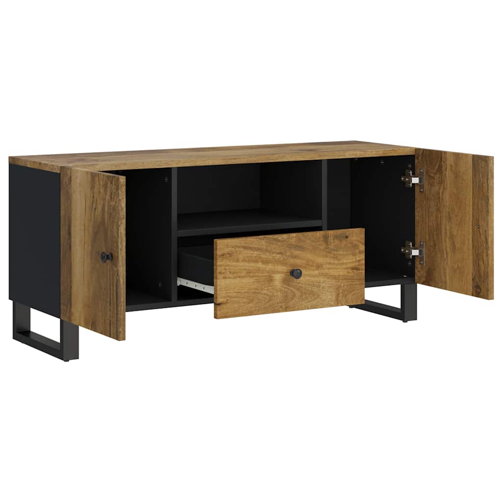 TV ormarić 105 x 33,5 x 46 drvo manga i konstruirano drvo