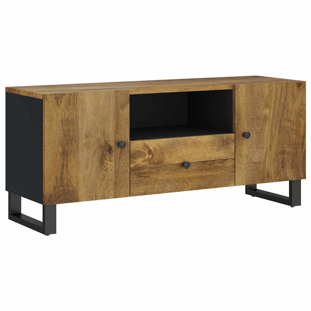 TV ormarić 105 x 33,5 x 46 drvo manga i konstruirano drvo