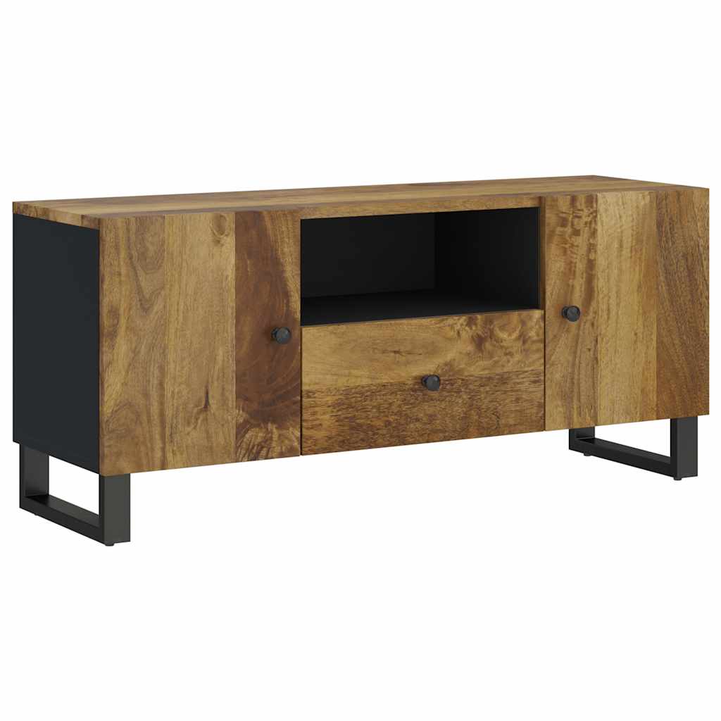 TV ormarić 105 x 33,5 x 46 drvo manga i konstruirano drvo