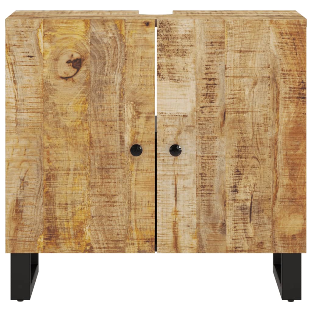 Ormarić za umivaonik 62x33x58 drvo manga i konstruirano drvo